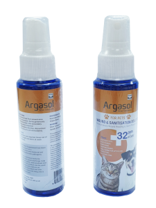 Argasol Pets Silver Wound and Sanitization Spray, 70ml